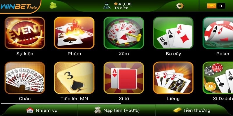 Liêng - Game bài Winbet đánh nhanh gọn lẹ